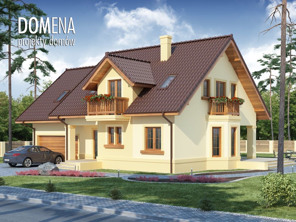 budowa domu Alfeusz 2 PS (Odbicie lustrzane) - New-House