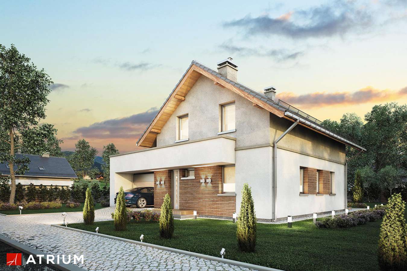 budowa domu Argo (odbicie lustrzane) - New-House