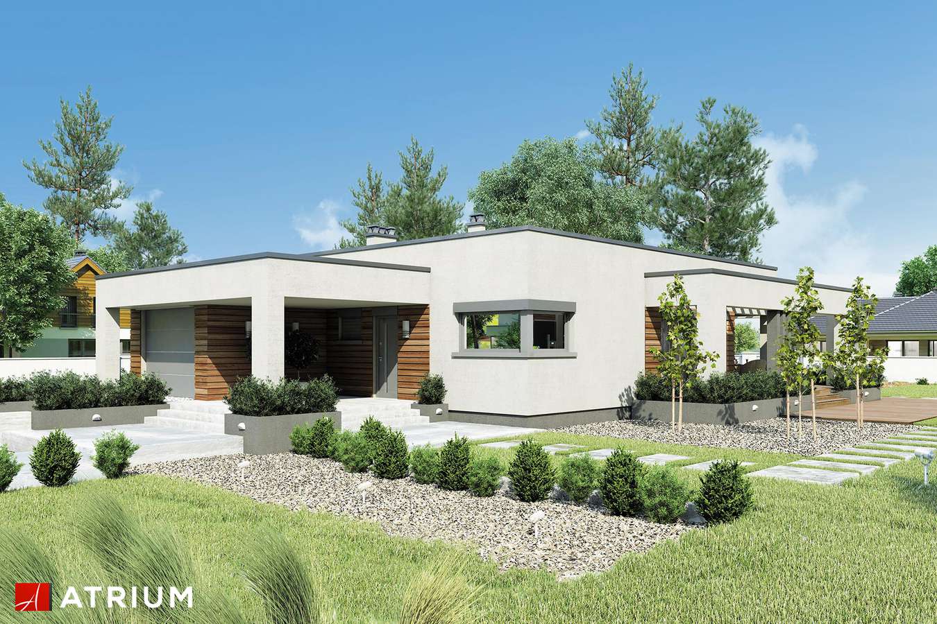 budowa domu Sardynia II odbicie lustrzane - New- House