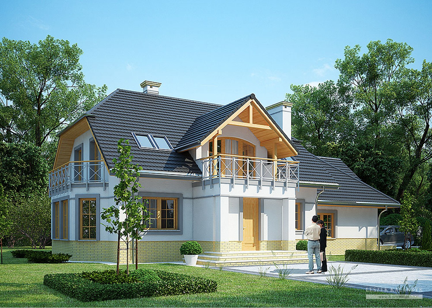budowa domu LK&1107 - New-House