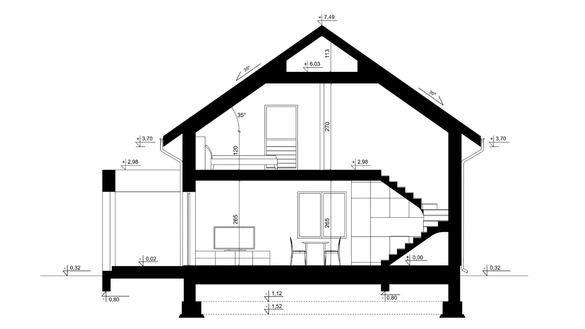 budowa domu SEJ-PRO 035 ENERGO - New-House