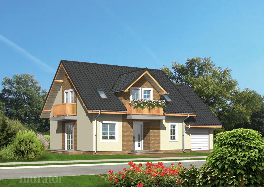 budowa domu Szumiące topole-wariant I M46a - New-House