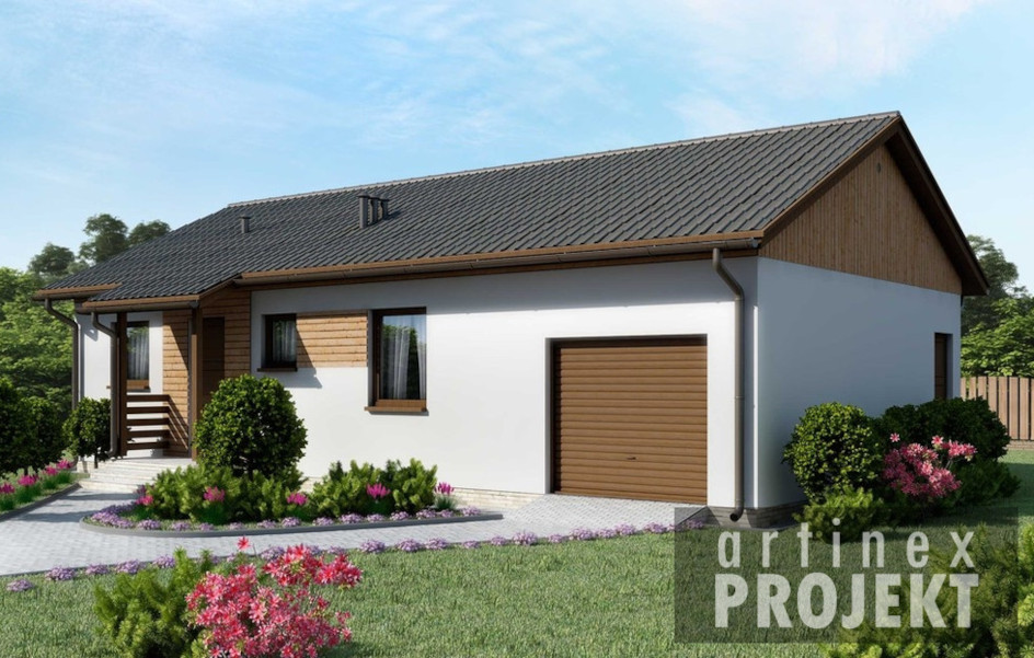 Budowa domu D85 - Jarosław (odbicie lustrzane) z New-House