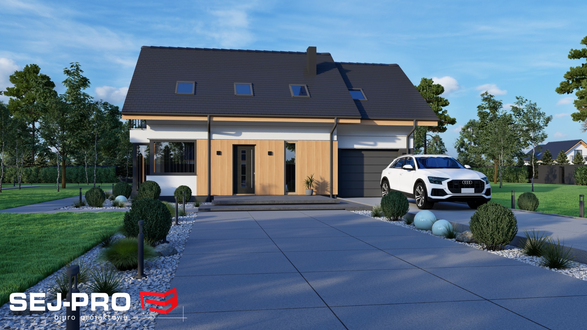budowa domu SEJ-PRO 047 ENERGO - New-House
