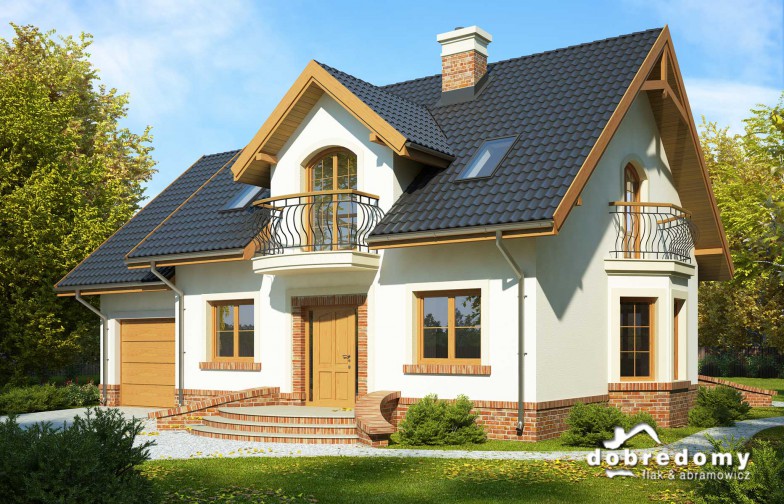 budowa domu Atreusz Mały odbicie ustrzane - New-House