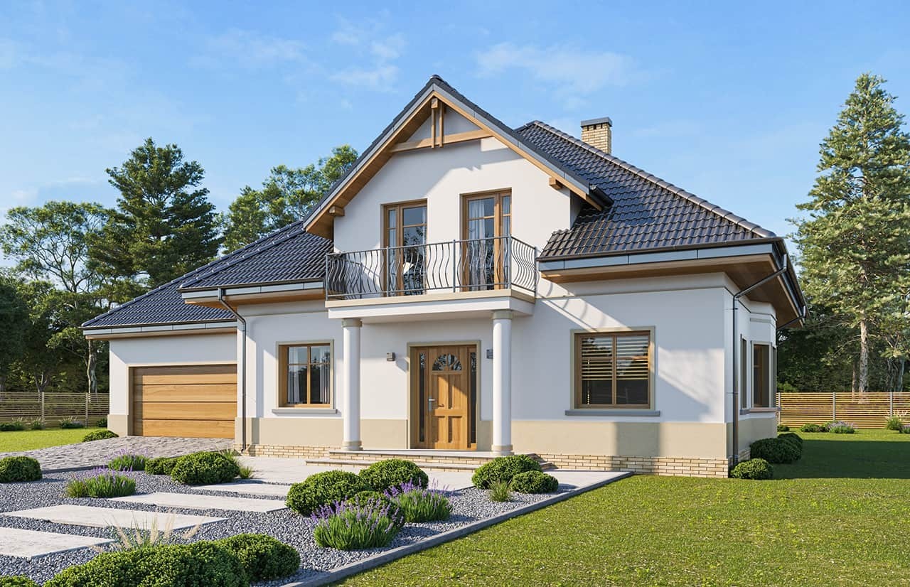 budowa domu - Amanda wariant B - New-House