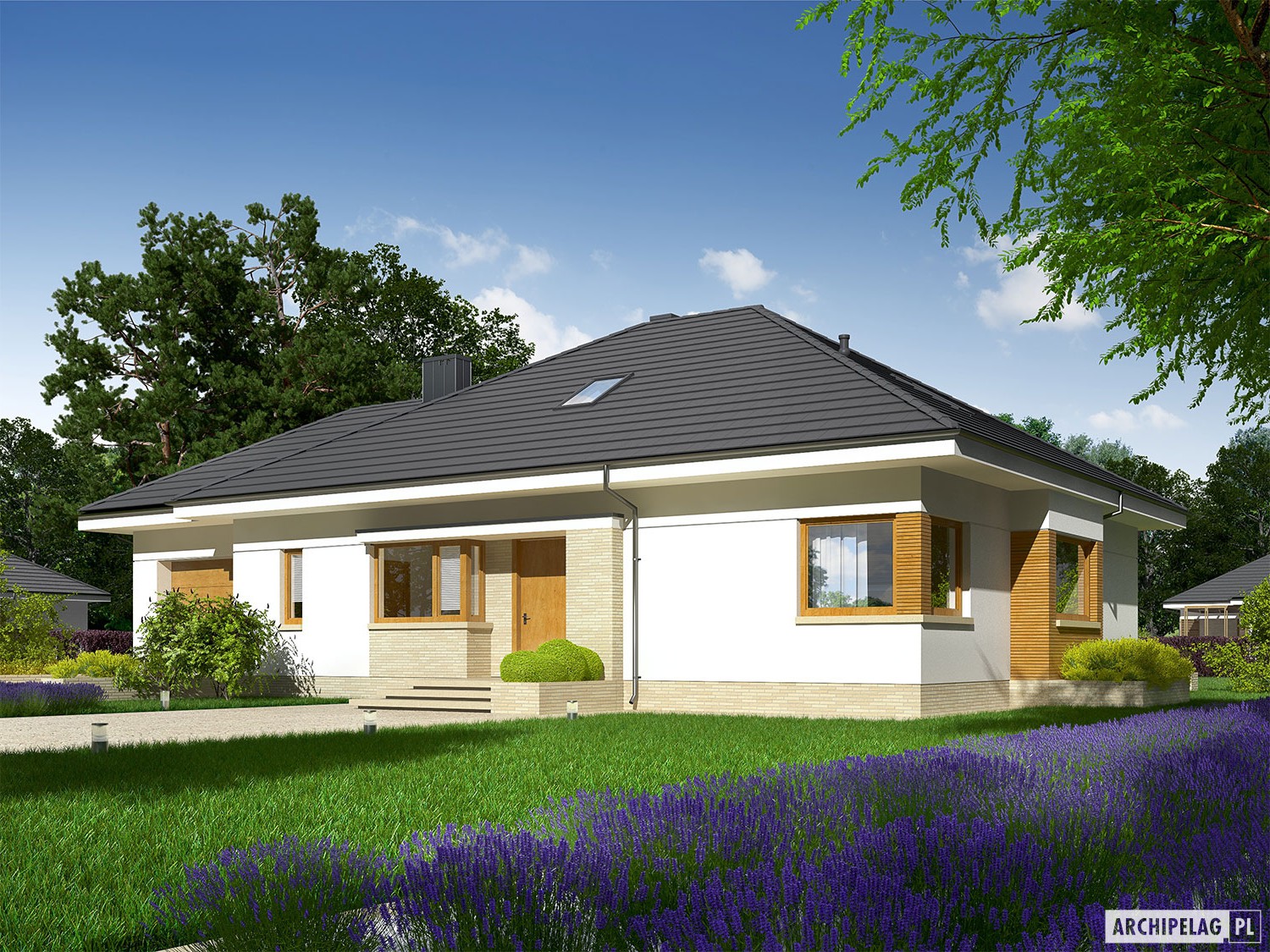 budowa domu Flo III G1 (odbicie lustrzane) - New-House