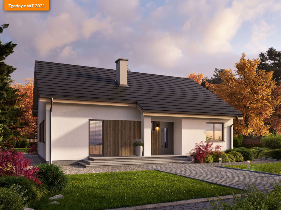 Budowa domu Eco 40 (odbicie lustrzane) z New-House