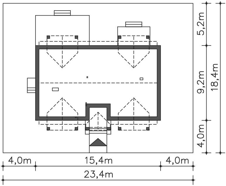BUDYNEK AGROTURYSTYCZNY BRZOZA 2 LMPS01A (odbicie lustrzane) - miniatura 5