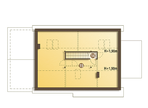 Hirek trend z garażem 1-st. [A] - miniatura 9