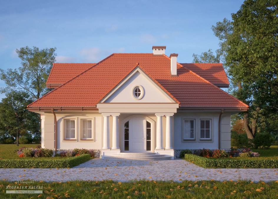 Budowa domu LK&797 (odbicie lustrzane) z New-House