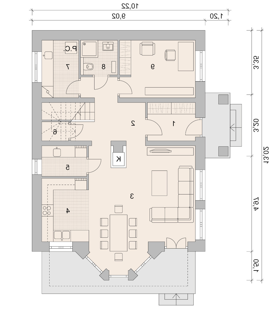 LK&1122 (odbicie lustrzane) - miniatura 6