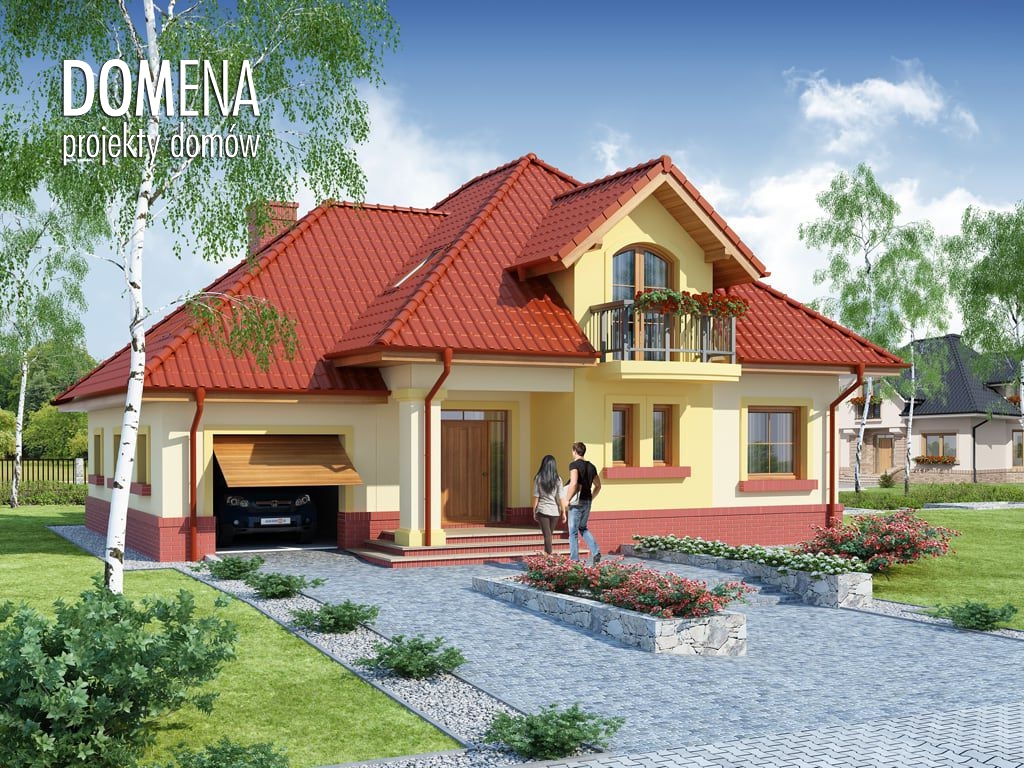 budowa domu Dandys 1 (Odbicie lustrzane) - New-House
