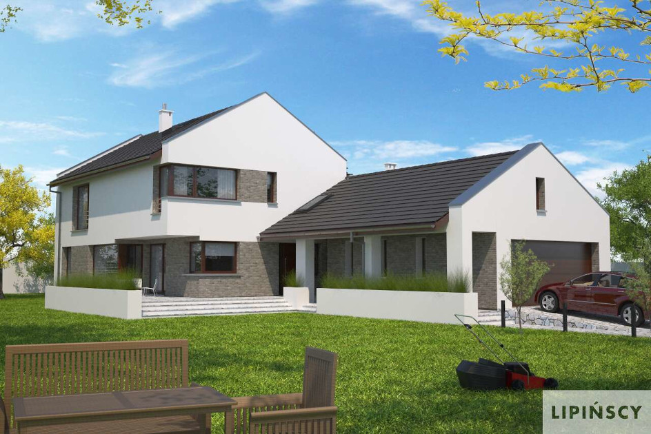 Budowa domu Quimper DCP314 (odbicie lustrzane) z New-House