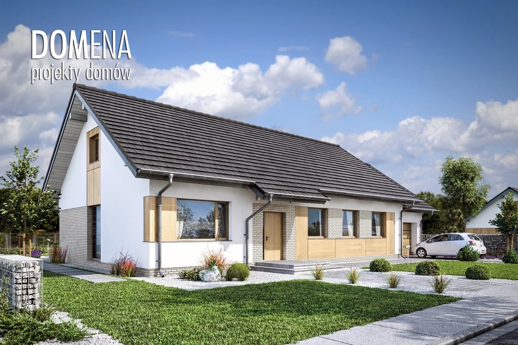 budowa domu Domena 103 A-T - New-House