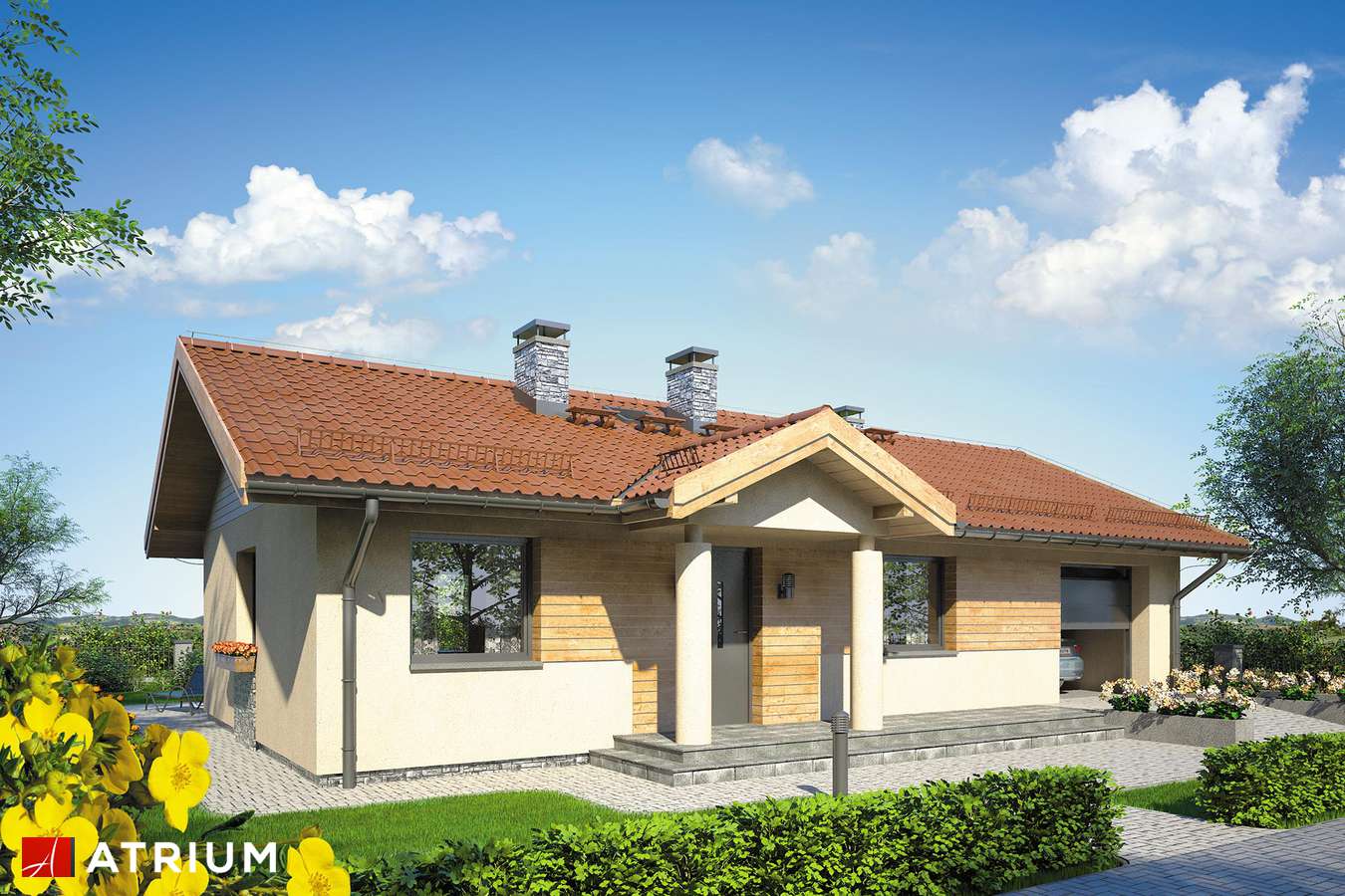 budowa domu Zorba III (odbicie lustrzane) - New-House