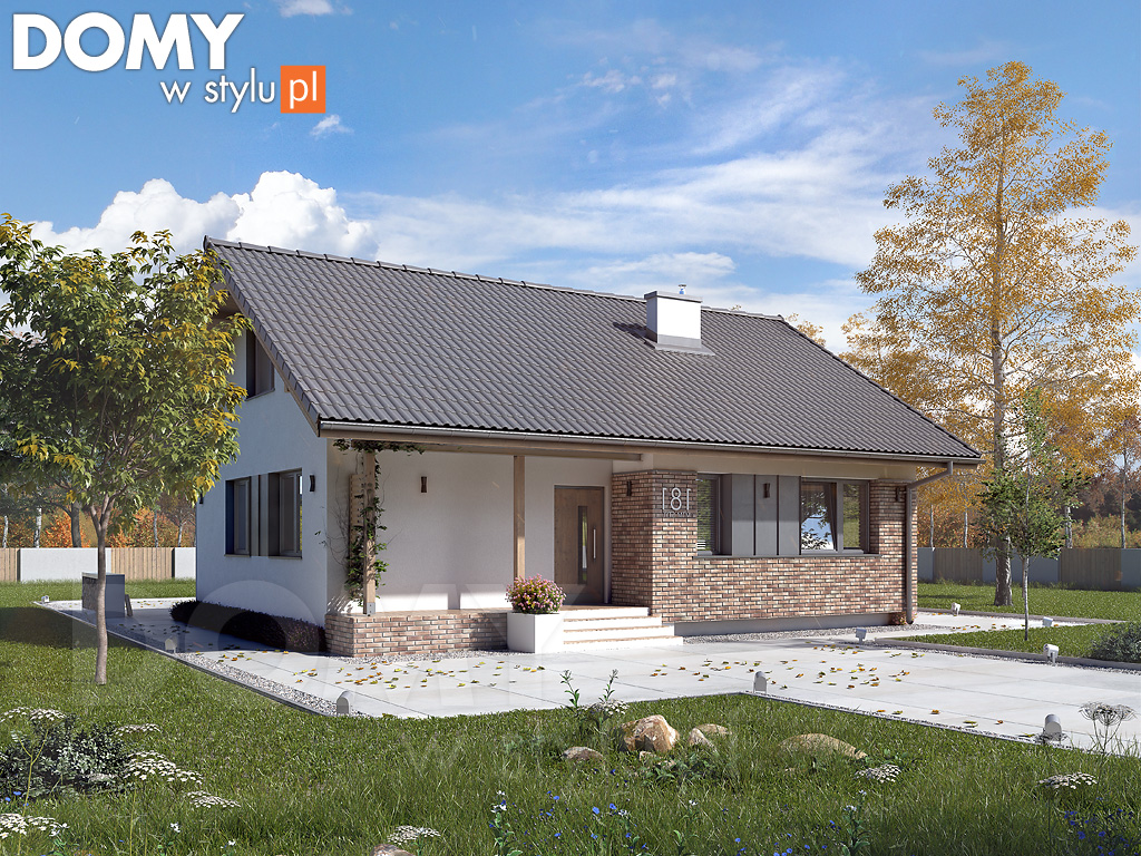budowa domu Mak 3 (Odbicie lustrzane) - New-House