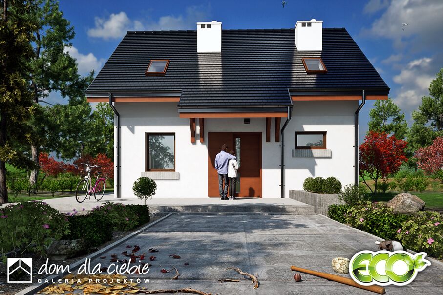 budowa domu Figa bez garażu [B] - New-House