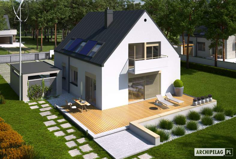E9 z wiatą (wersja C) ENERGO PLUS (odbicie lustrzane) - miniatura 3