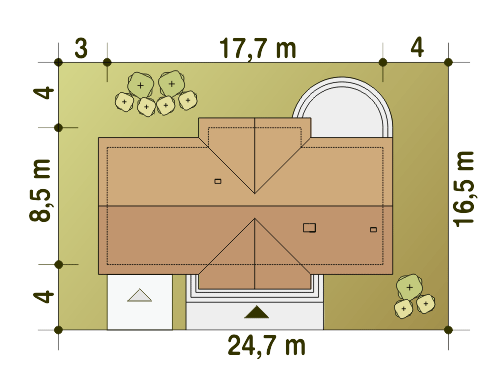 Modraszka z garażem 1-st. [A] - miniatura 9