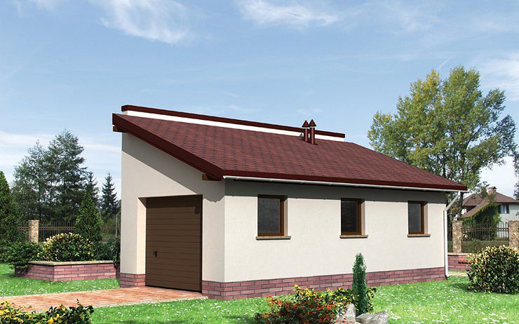 budowa domu Garaż 09 - New-House