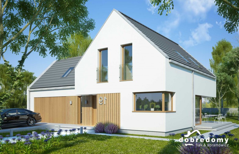 budowa domu Debora odbicie lustrzane- New-House