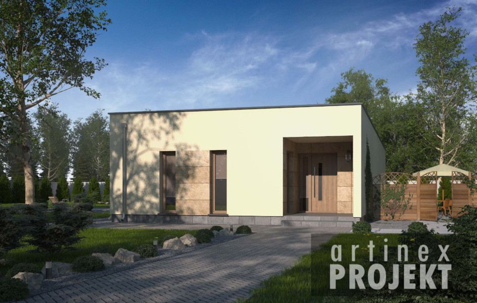 Budowa domu D114C (odbicie lustrzane) z New-House