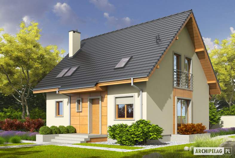 budowa domu Adriana III (wersja A) (odbicie lustrzane) - New-House