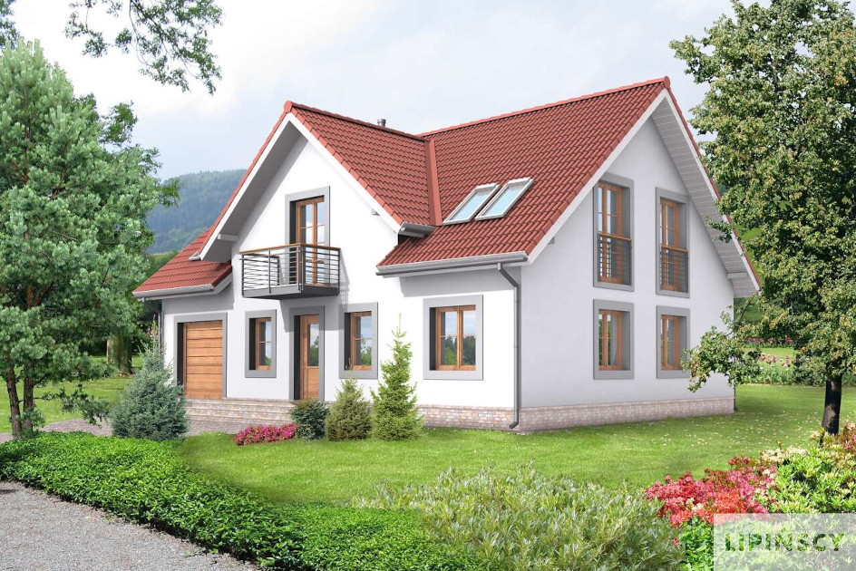 Budowa domu Rotterdam DCP184 (odbicie lustrzane) z New-House
