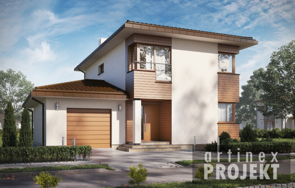 Budowa domu D62 (odbicie lustrzane) z New-House