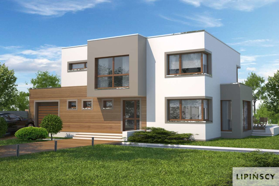 Budowa domu Auckland DCP292 (odbicie lustrzane) z New-House