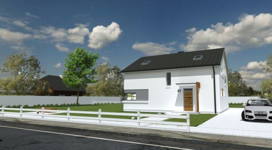 Budowa domu eko Typowy 3 (odbicie lustrzane) z New-House