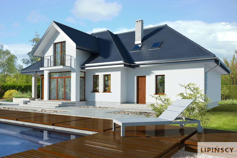 Budowa domu Dijon VI DCP234e (odbicie lustrzane) z New-House