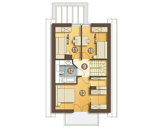 Iza trend bez garażu [B] (odbicie lustrzane) - miniatura 9