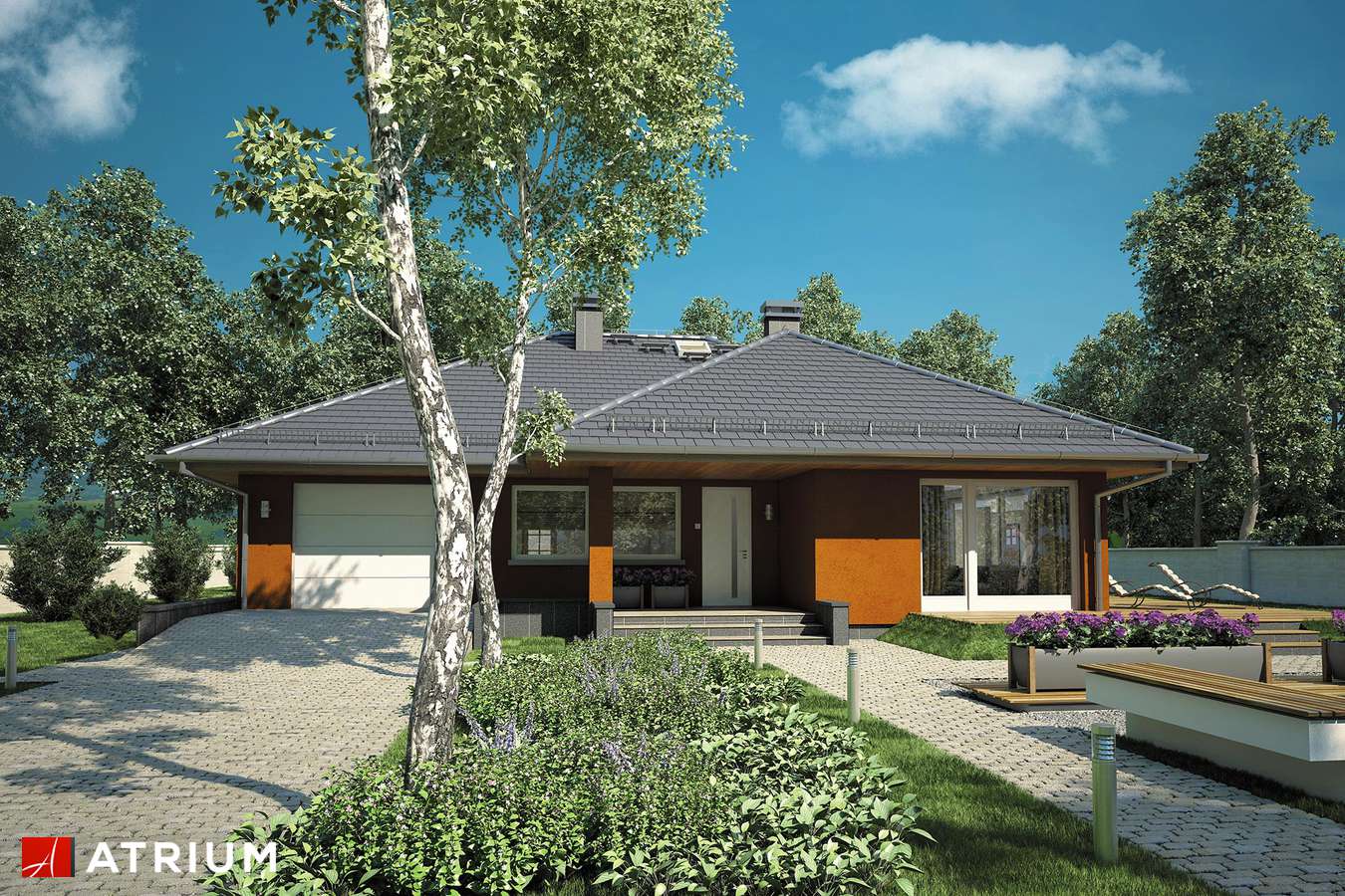 budowa domu Saturn III (odbicie lustrzane) - New-House