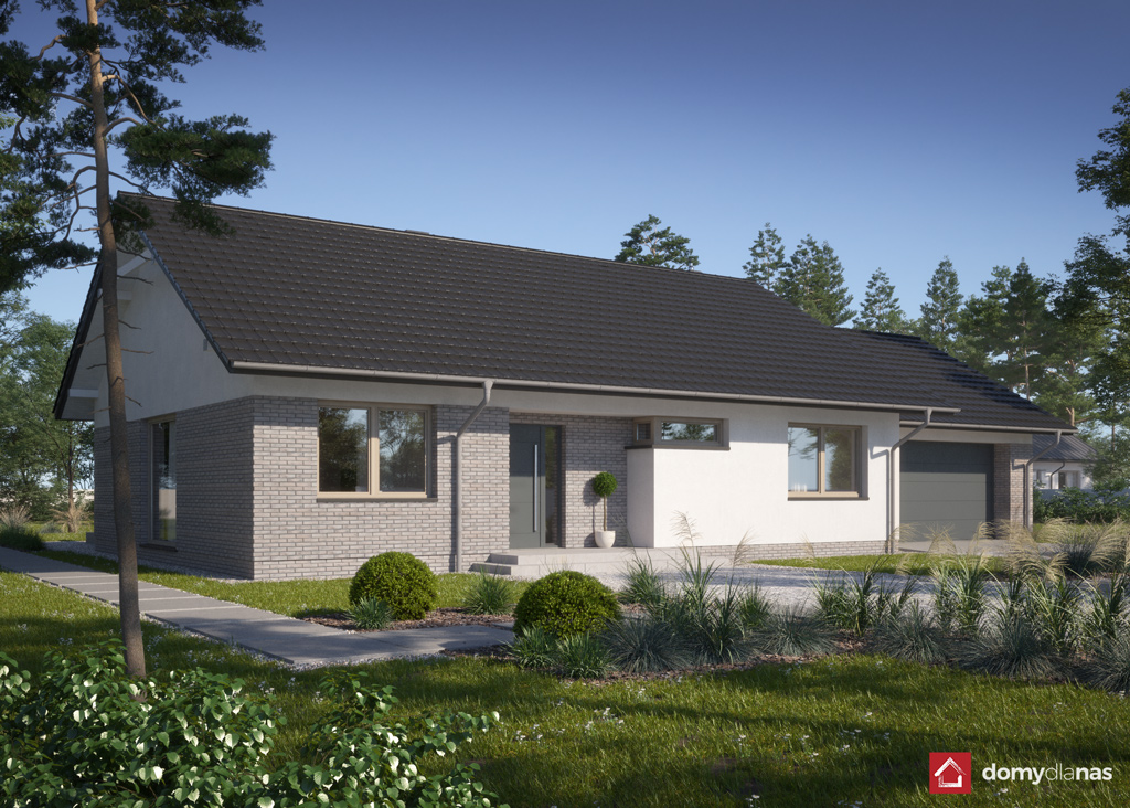 budowa domu N23-G2 (odbicie lustrzane) - New-House