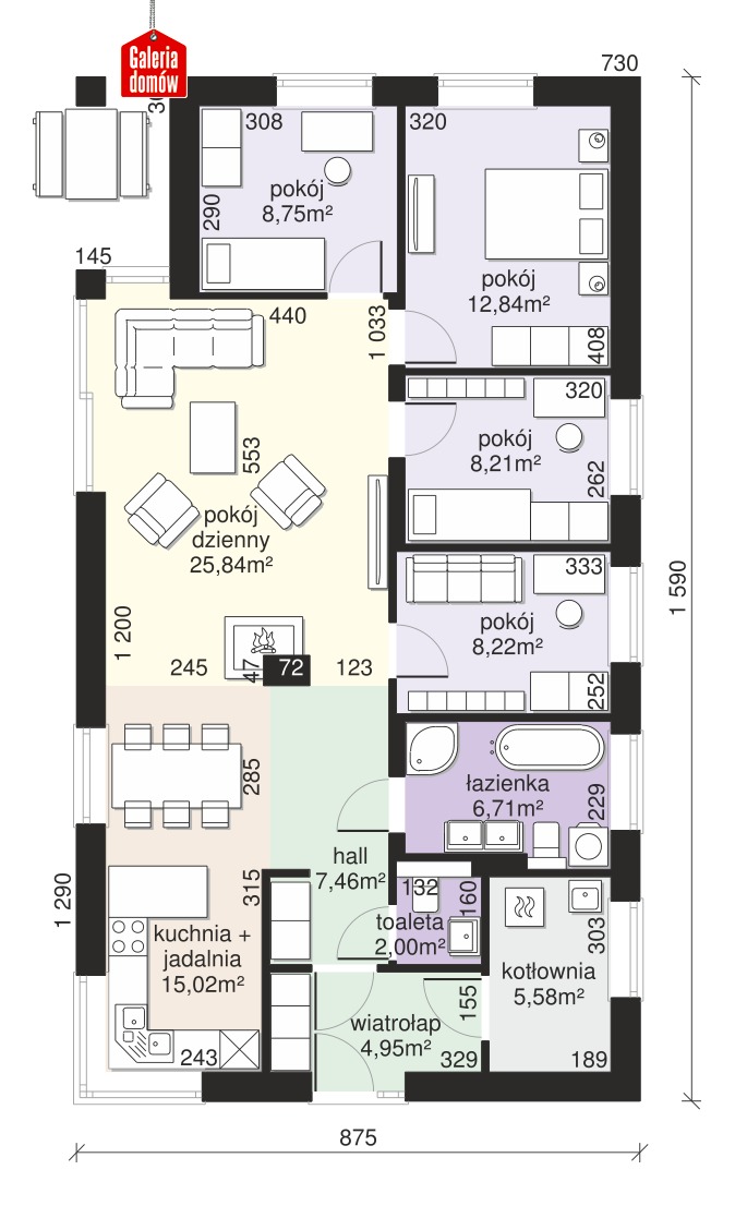 Dom przy Pastelowej 21 - miniatura 2