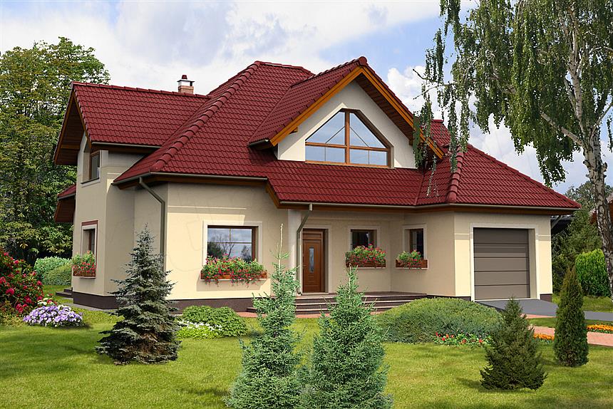 budowa domu Rzym DCP221 - New-House