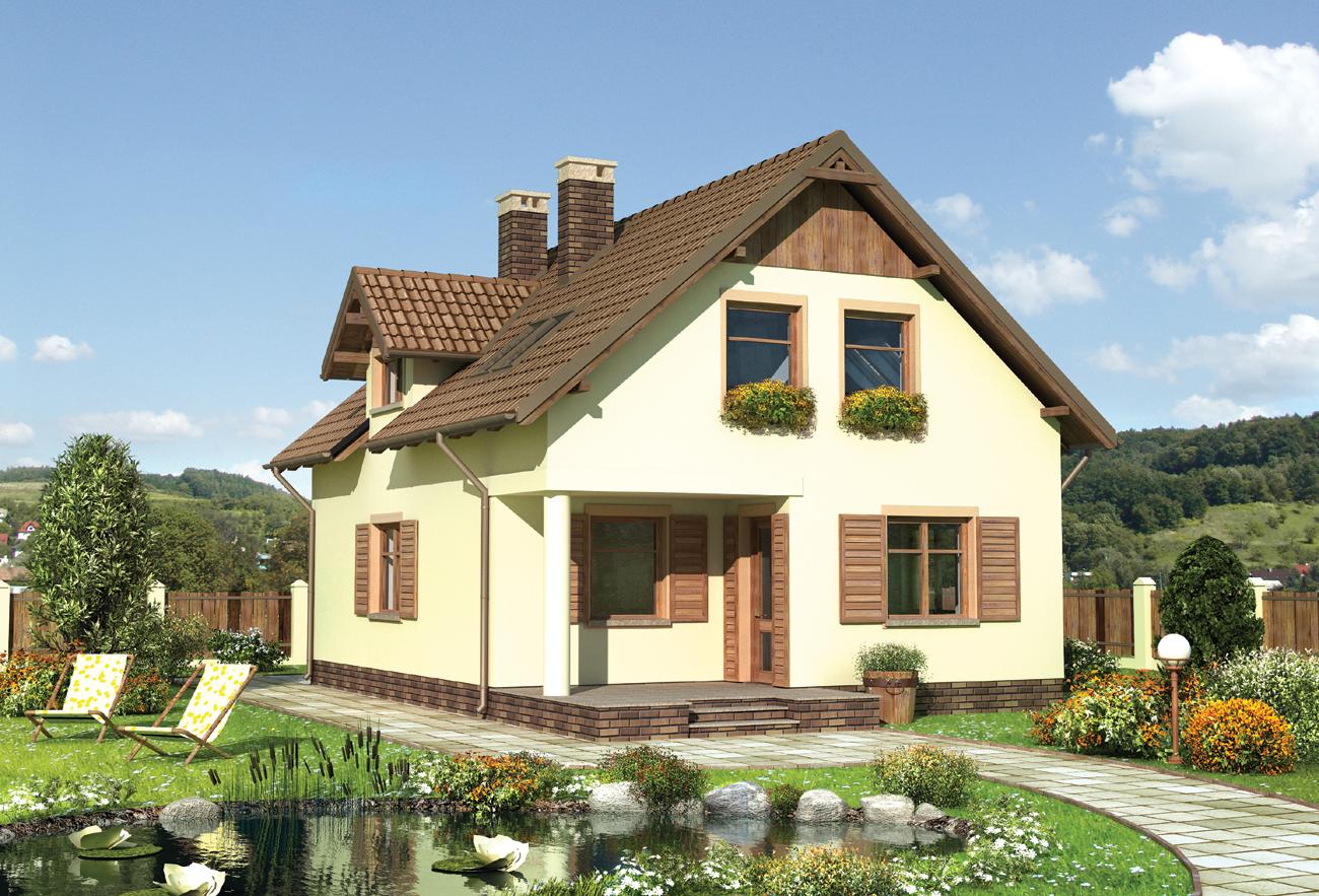 budowa domu Floks (odbicie lustrzane) - New-House