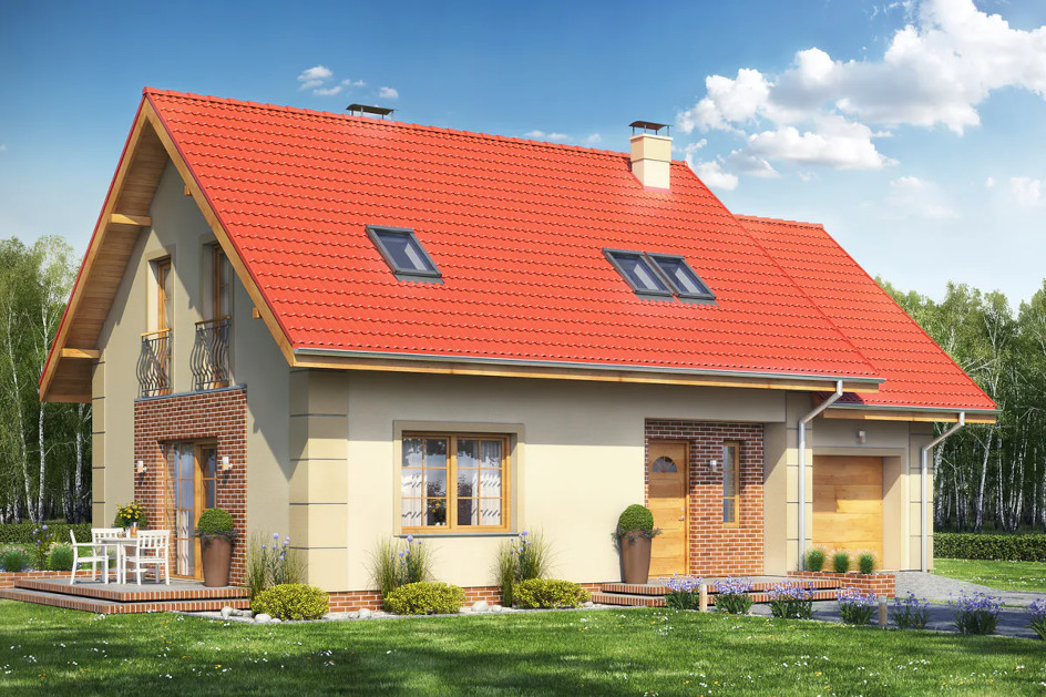 Budowa domu PINCZER 2 Z GARAŻEM z New-House