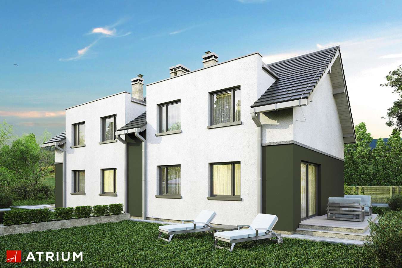 Double House II (odbicie lustrzane) - miniatura 2