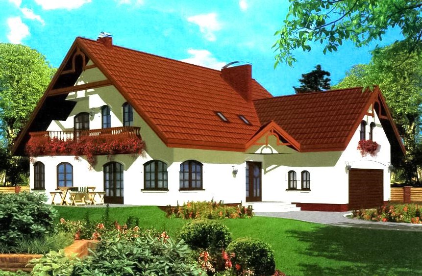 budowa domu Ostoja II (odbicie lustrzane) - New-House