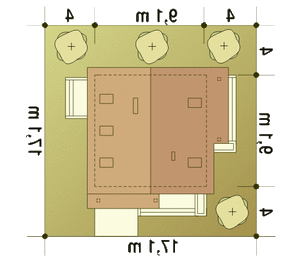 Truskawka II z garażem 1-st. [A] (odbicie lustrzane) - miniatura 11