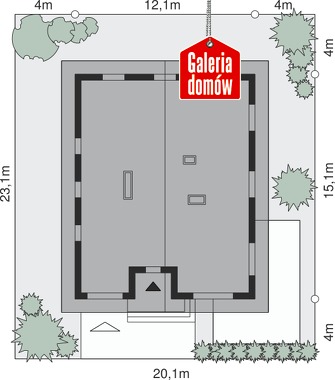 Dom przy Słonecznej 12 (odbicie lustrzane) - miniatura 2
