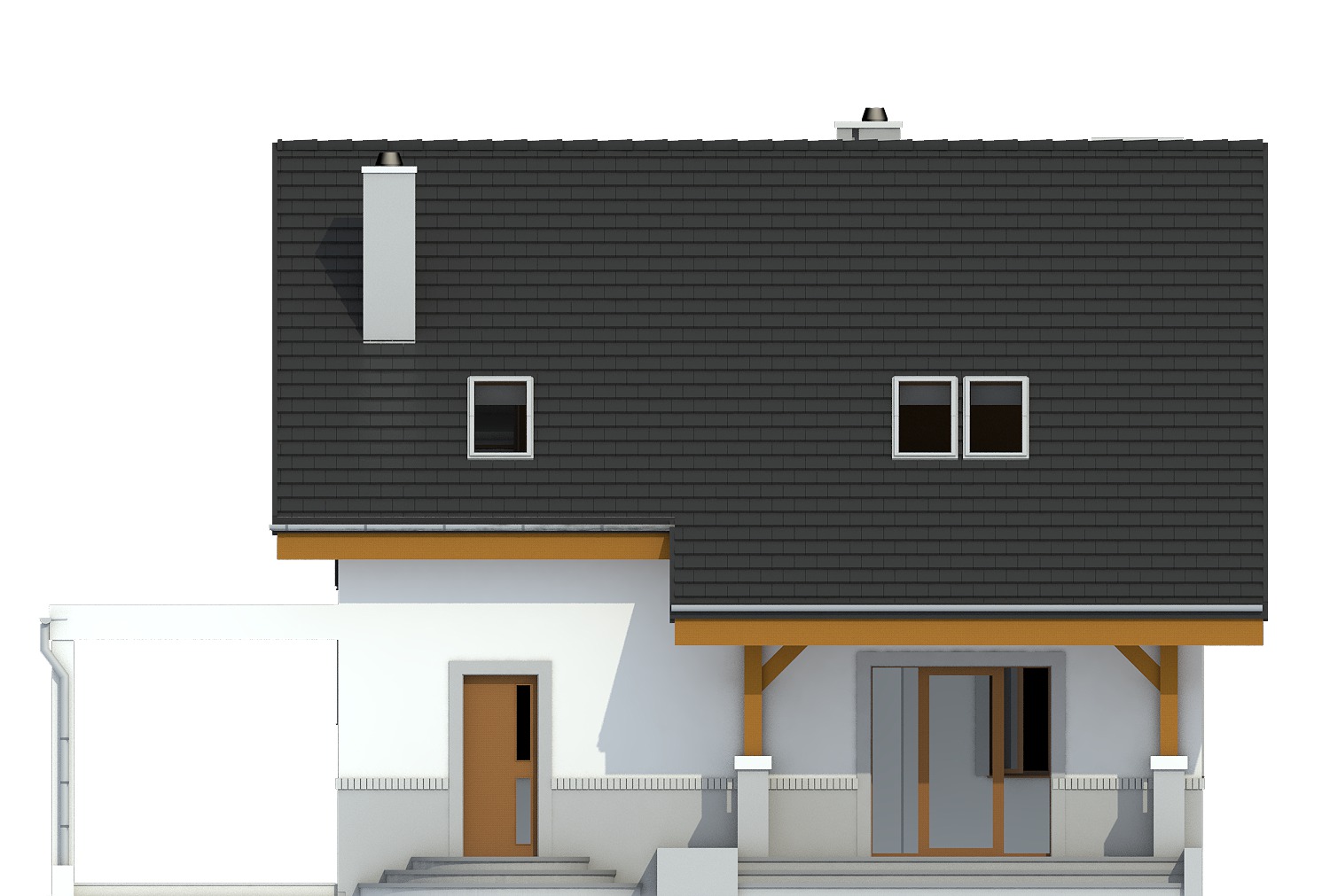 Gajówka z wiatą [A1] - miniatura 4