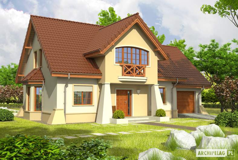 budowa domu Andrzej G1 (odbicie lustrzane) - New-House