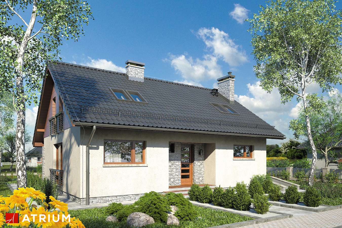 budowa domu Roland II (odbicie lustrzane) - New-House