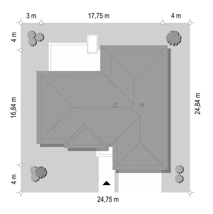 Willa Parterowa 2 wariant D - miniatura 12