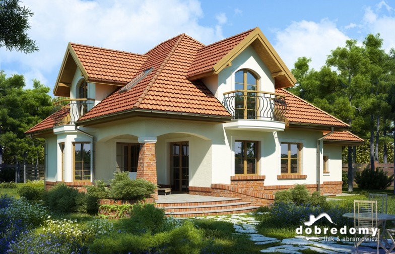 budowa domu Artur odbicie lustrzane- New-House