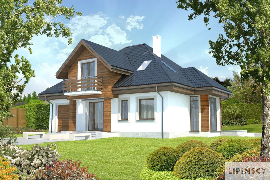 Budowa domu Dijon DCP234 (odbicie lustrzane) z New-House